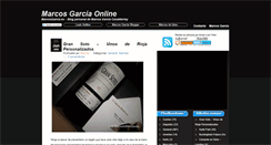 Desktop Screenshot of marcosgarcia.es